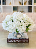 17-in Large French Faux Hydrangea Centerpiece - Flovery