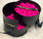 Scented Soap Hot Pink Rose In Elegant Double Gift Box - Flovery