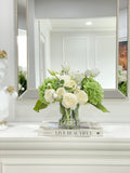 French Country Hydrangea Peony Arrangement - Flovery