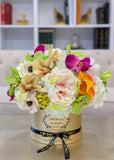 Limited Elegant Real Touch Flowers Arrangement - Flovery