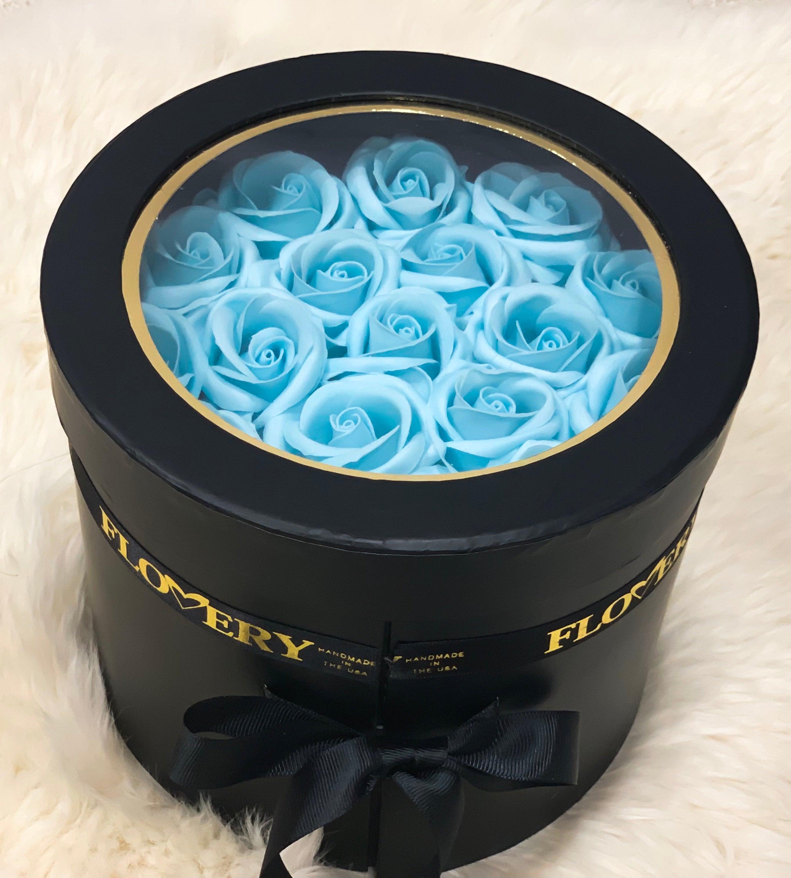 Premium Scented Soap Tiffany Roses In Elegant Double Box Secondary image