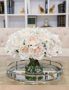 17” Large Real Touch Peony Arrangement - Flovery