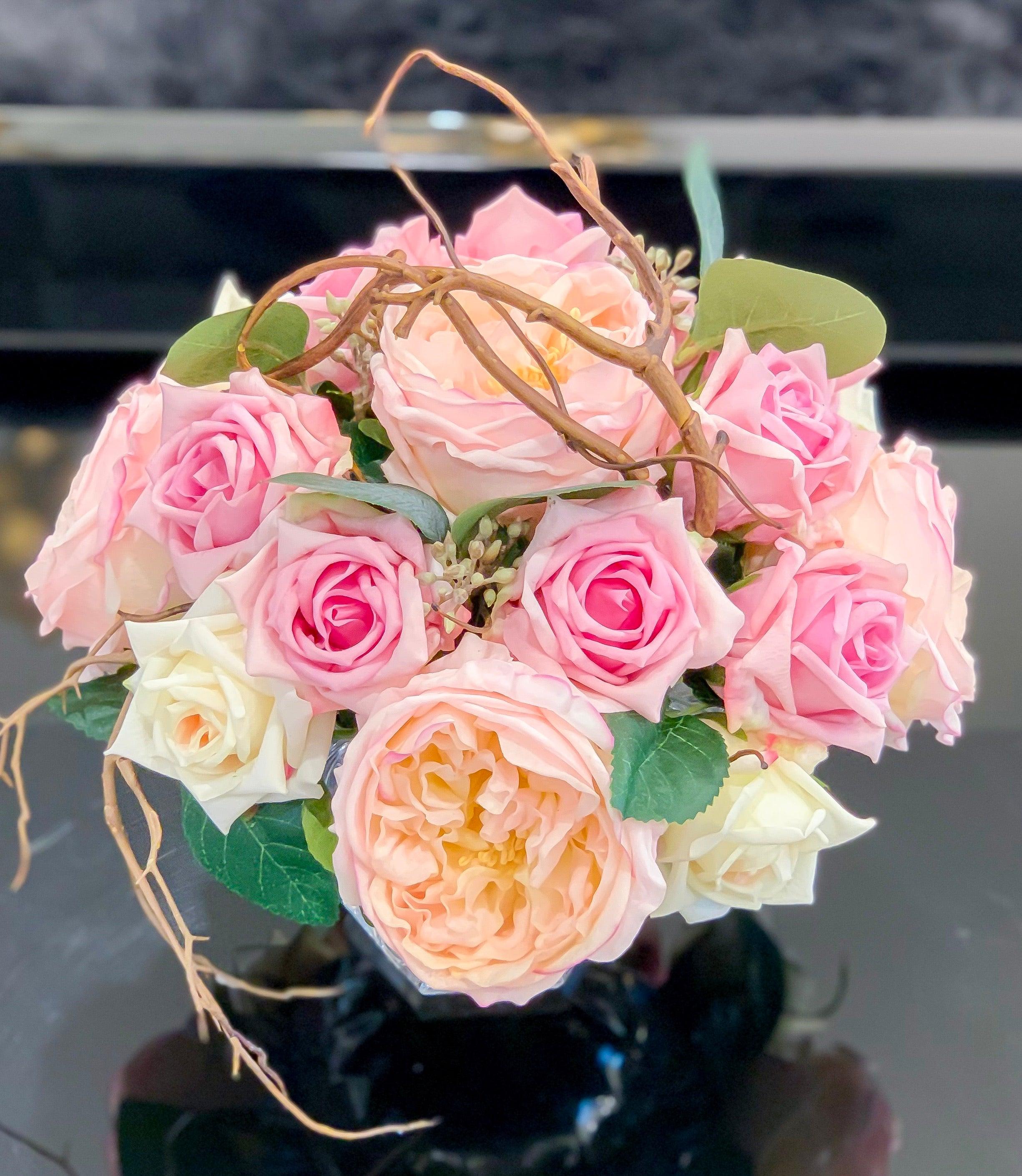 Flovery Limited Design All Finest Real Touch Faux Flower Arrangement Secondary image