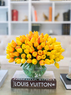 Large 100 Real Touch Tulips Arrangement - Flovery