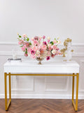 Large French Country Pink Real Touch Flower Arrangement - Flovery