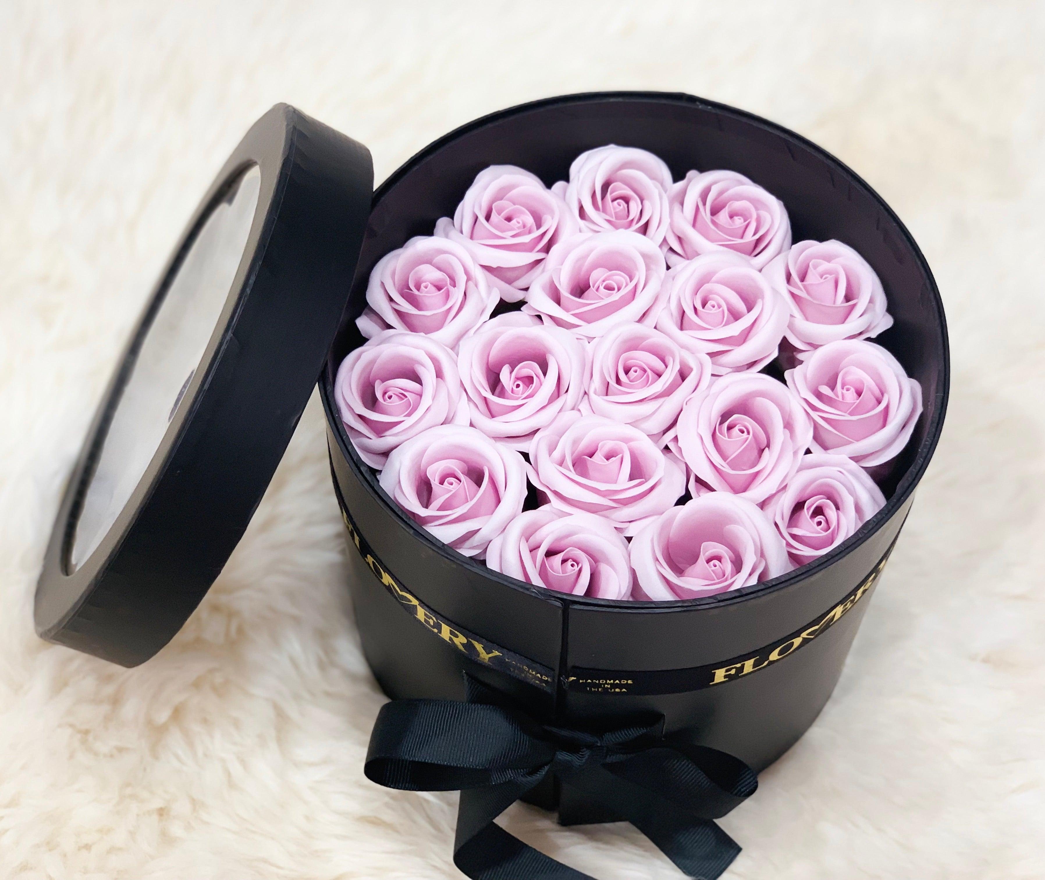 Scented Soap Lavender Rose In Elegant Double Gift Box - Flovery