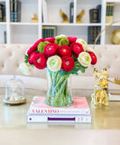 Large Premium Artificial Ranunculus Arrangement - Flovery