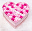 Large Heart Shape Box Flovery’s Scented Soap Roses - Flovery