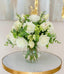Real Touch Centerpiece-Faux Floral Arrangement-White Centerpiece-Silk Flowers Arrangement-True Touch Rose Arrangements - Flovery