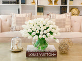 Large 100 Real Touch Tulips Arrangement - Flovery