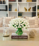 Large 100 Real Touch Tulips Holiday Arrangement