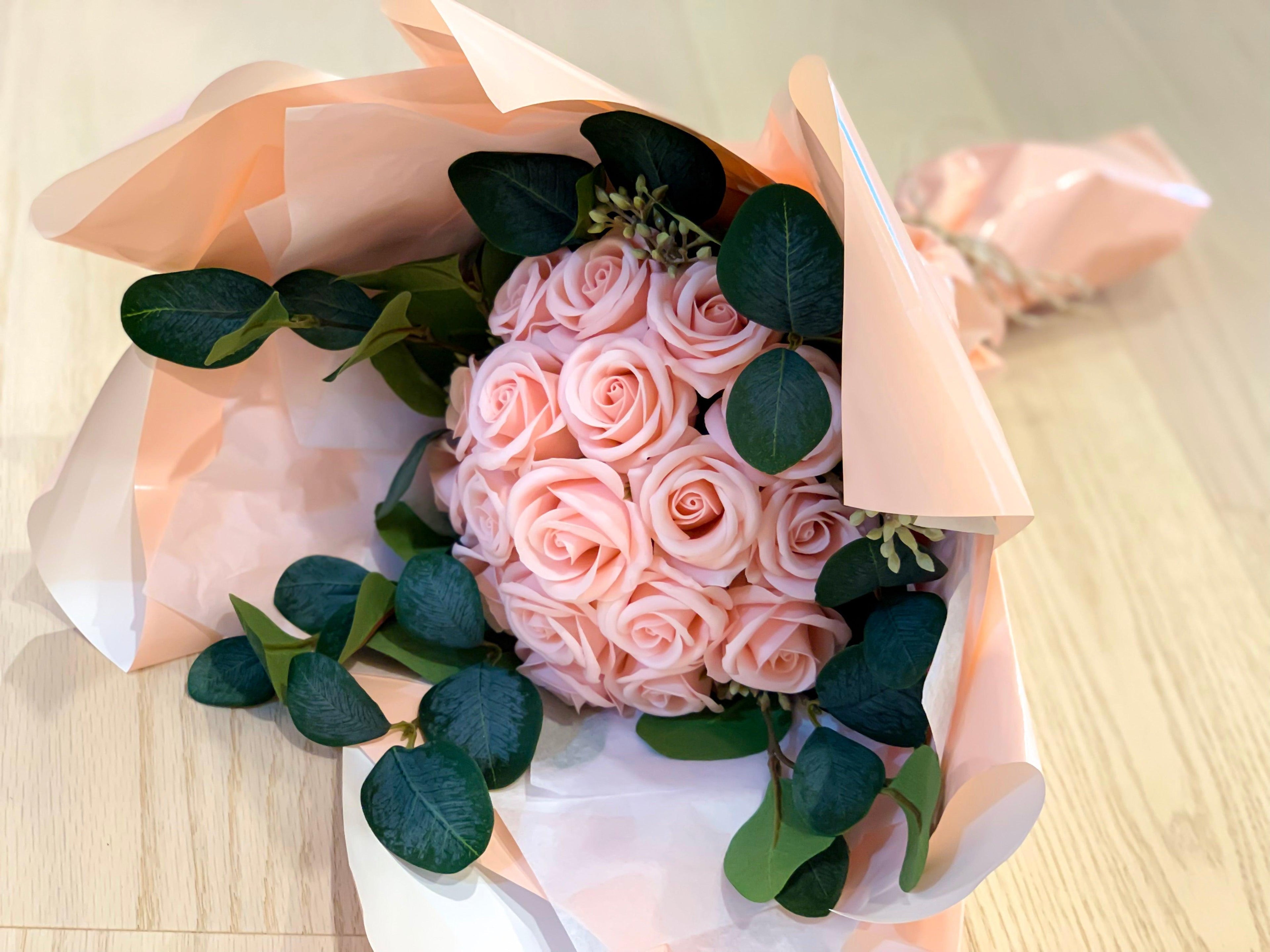 Elegant Flovery’s Scented Soap Handcrafted Bouquet - Flovery