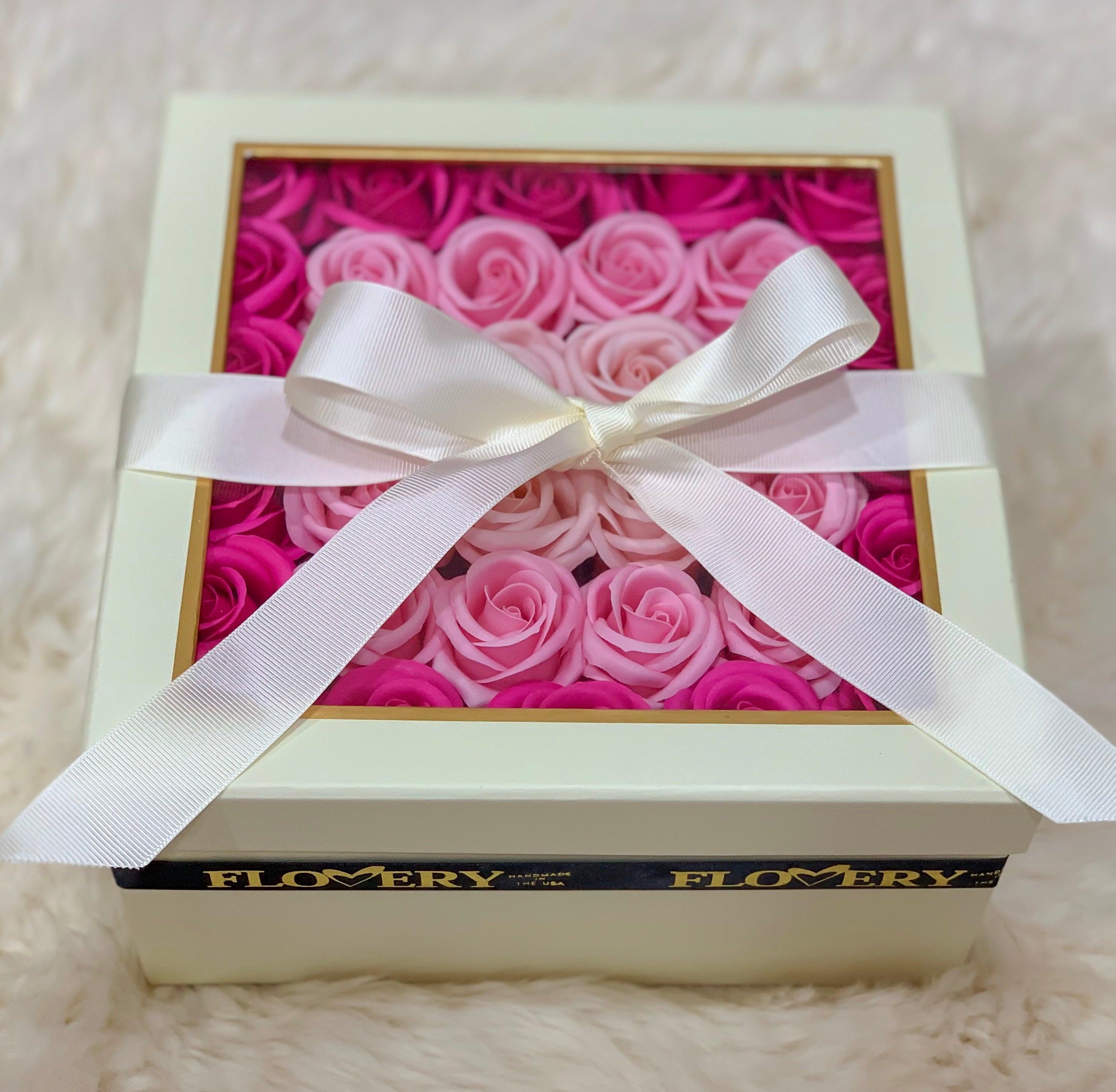 Premium Scented Soap In Beige Gift Box - Flovery