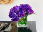 Everlasting Real Touch Purple Hydrangea  Arrangement - Flovery