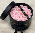 Scented Soap Mixed White and Flovery Pink Rose In Elegant Double Gift Box - Flovery