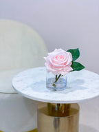 Set of 2 Large Pink/Blush Rose Real Touch Arrangement - Flovery