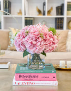 Pink French Hydrangea Centerpiece - Flovery
