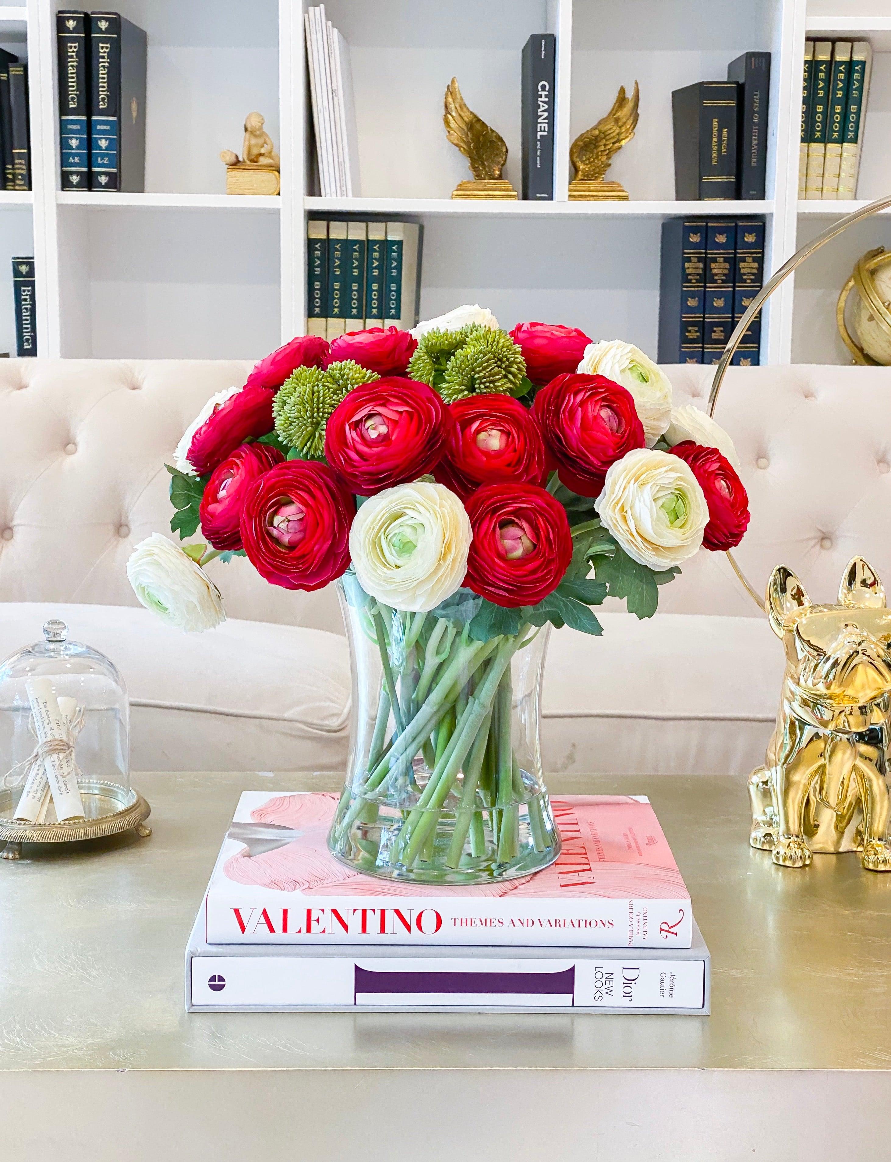 Large Premium Artificial Ranunculus Arrangement Secondary image