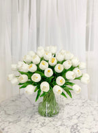 Large 50 Tulips French Floral Arrangement - Flovery