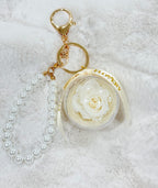 Eternity Preserved Rose Keychain/Bag charm - Flovery