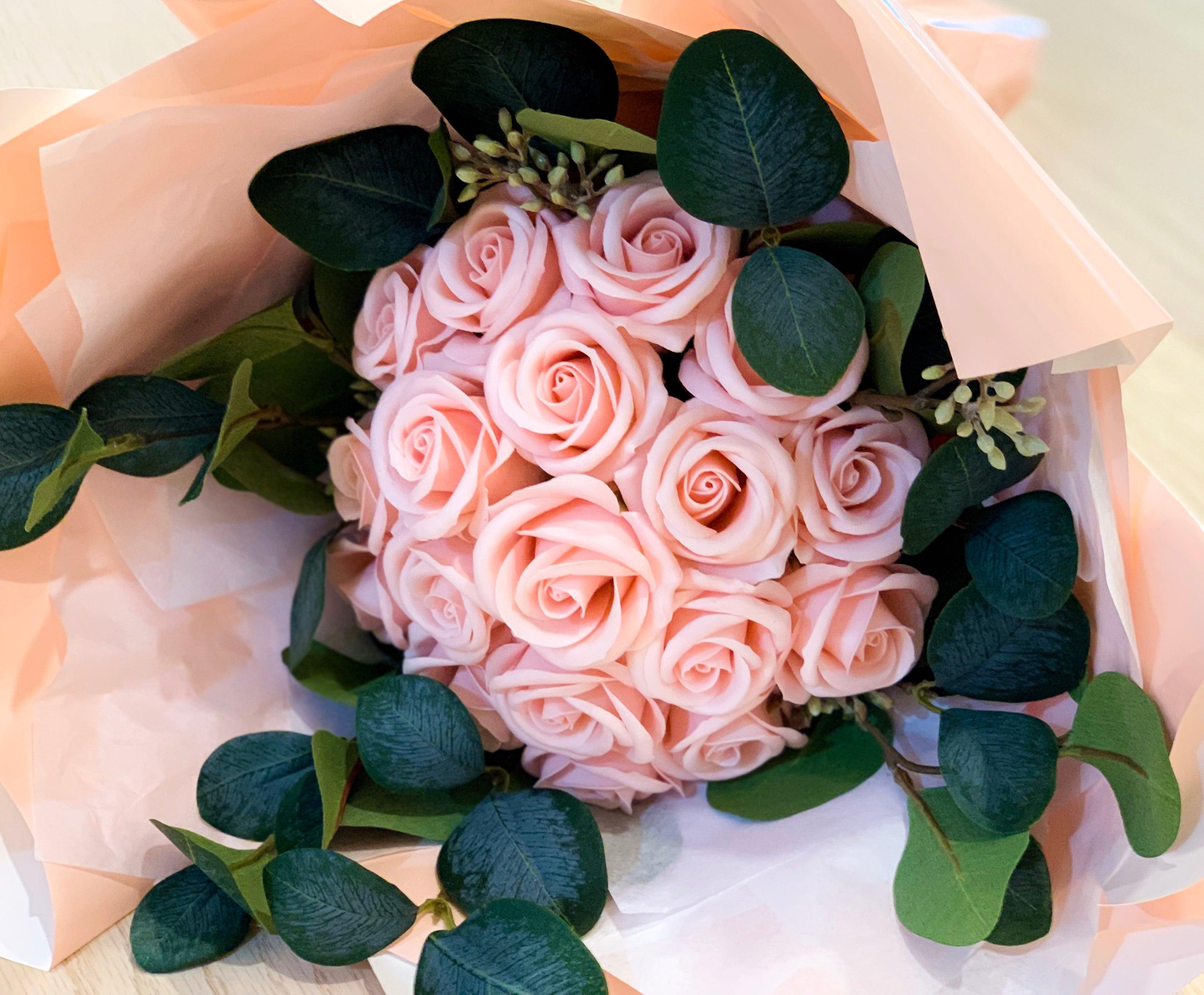 Elegant Flovery’s Scented Soap Handcrafted Bouquet - Flovery Main image