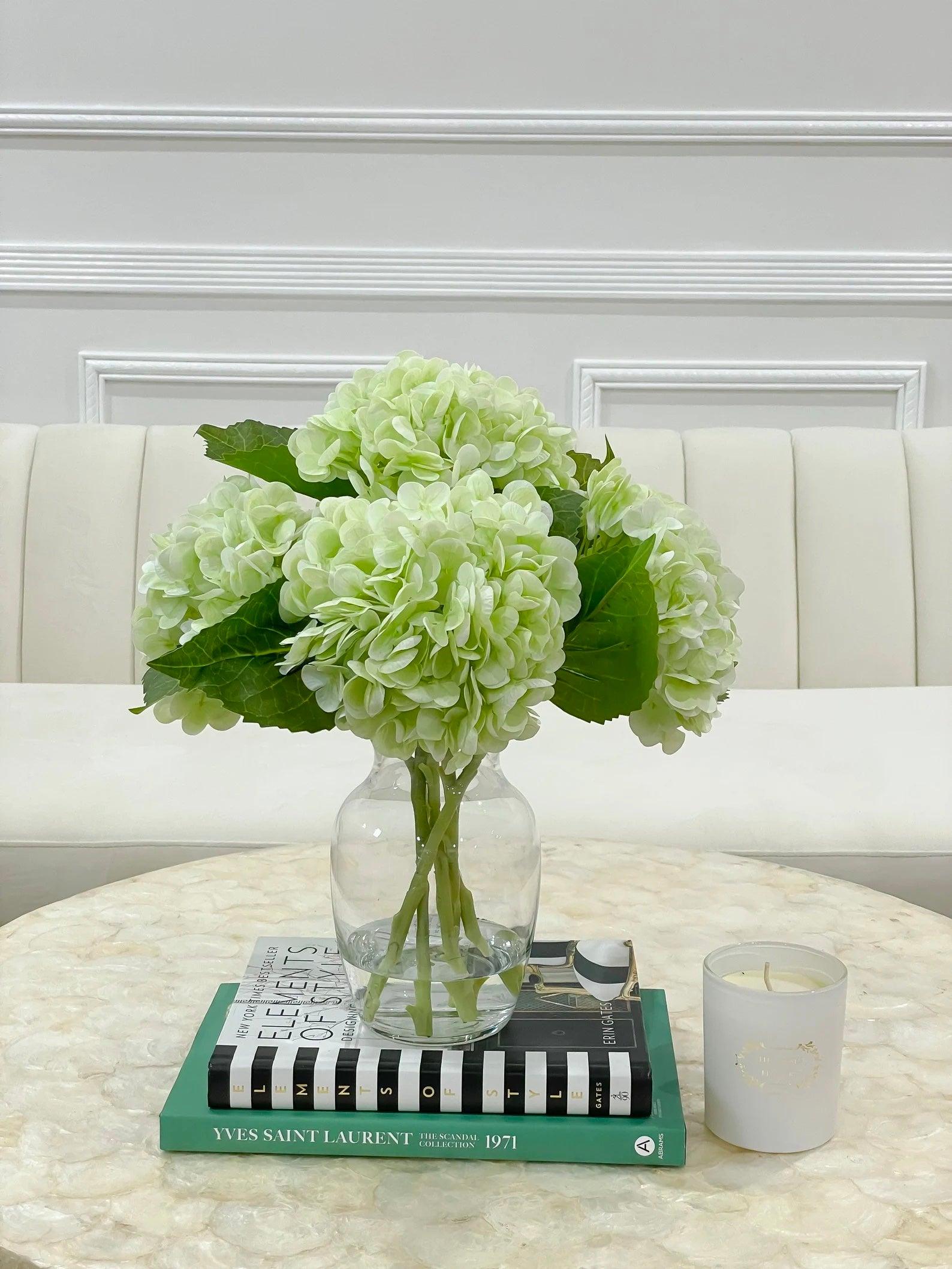 Tall French Hydrangea Flower Arrangement - Flovery