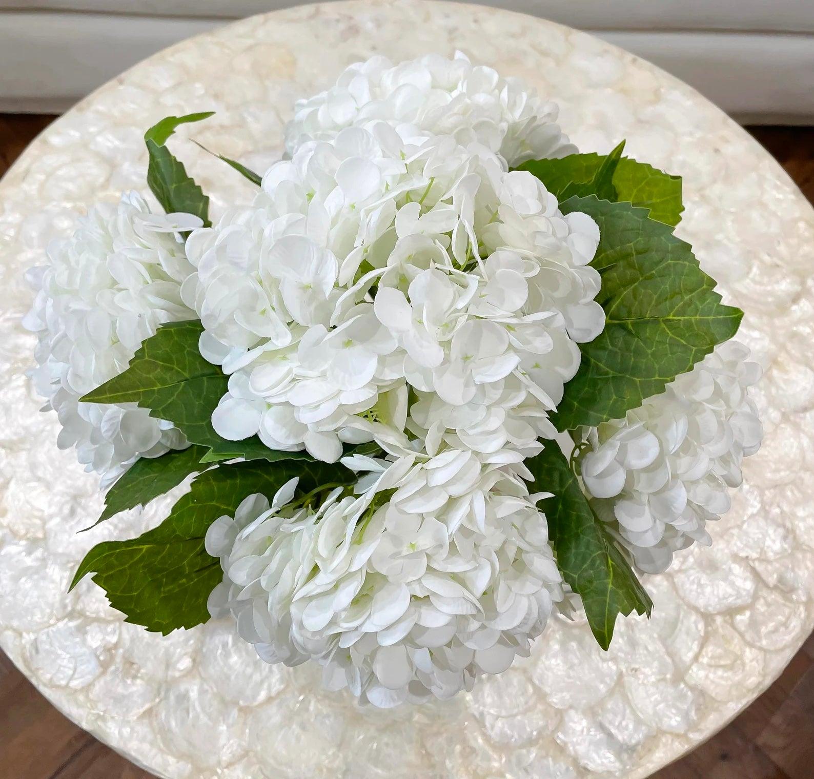 Tall French Hydrangea Flower Arrangement Secondary image